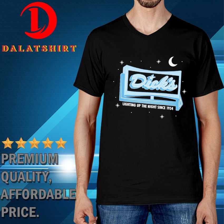 Lighting up the night since 1954 T-shirts V-Neck-T-Shirt