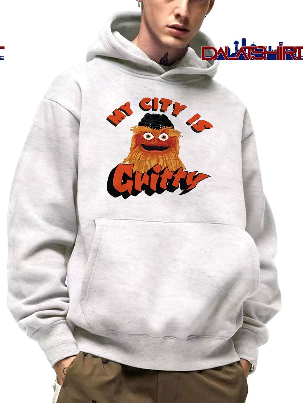 My City is Gritty Flyers mascot halloween hoodie