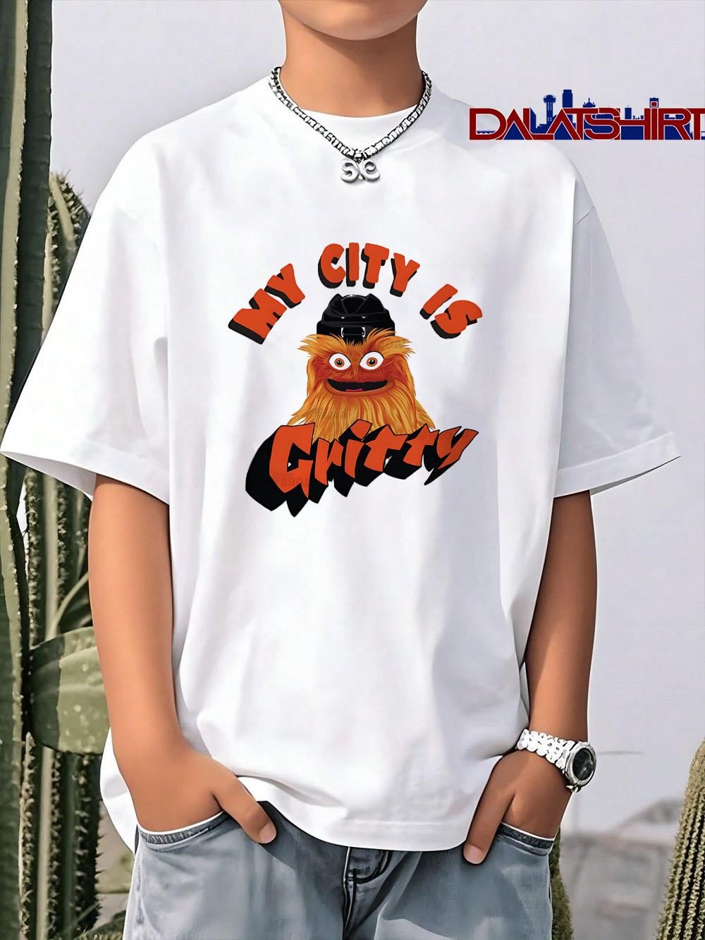 My City is Gritty Flyers mascot halloween shirt