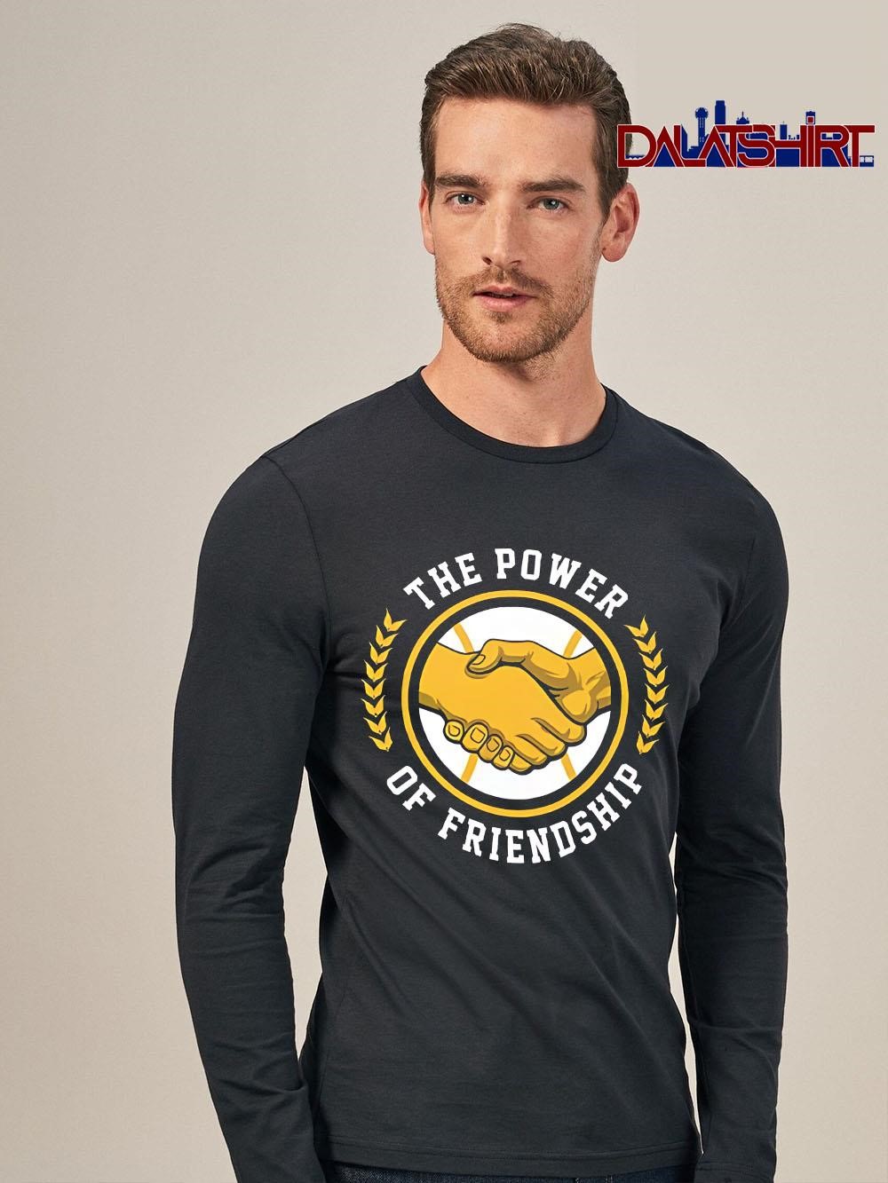 Official The Power Of Friendship Milwaukee Brewers Baseball long-sleeve
