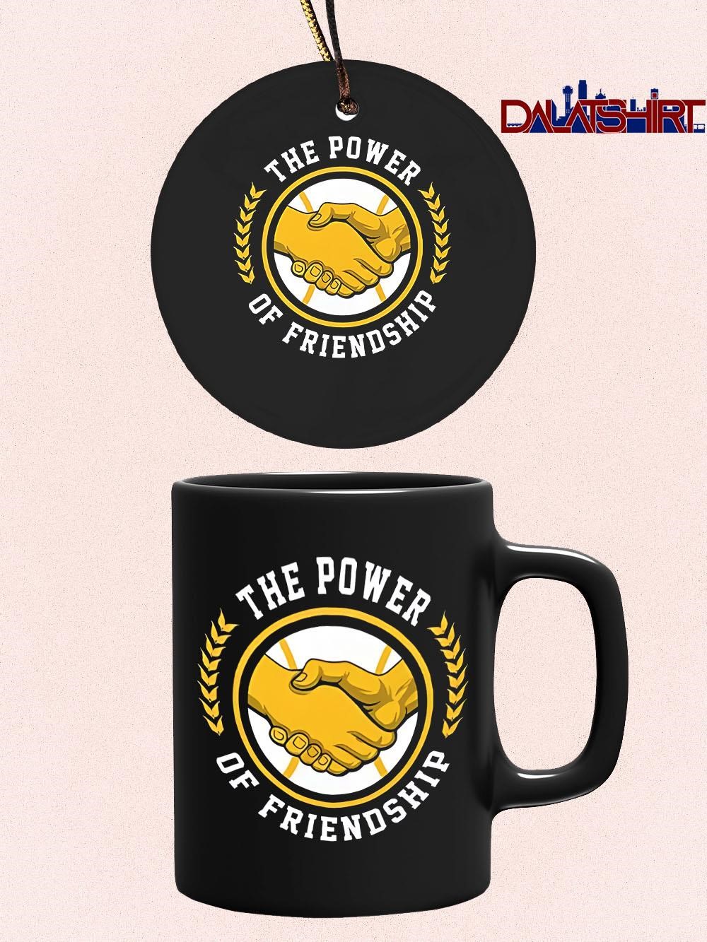 Official The Power Of Friendship Milwaukee Brewers Baseball mug
