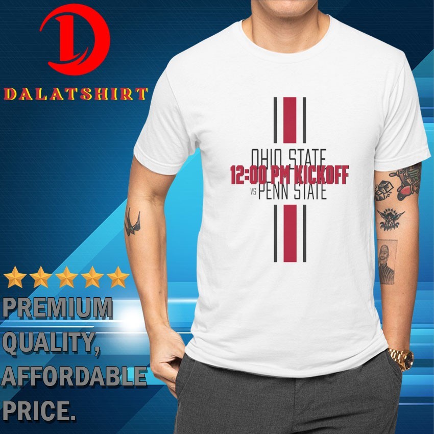Ohio State Buckeyes vs Penn State Nittany Lions kickoff 2025 T-shirts