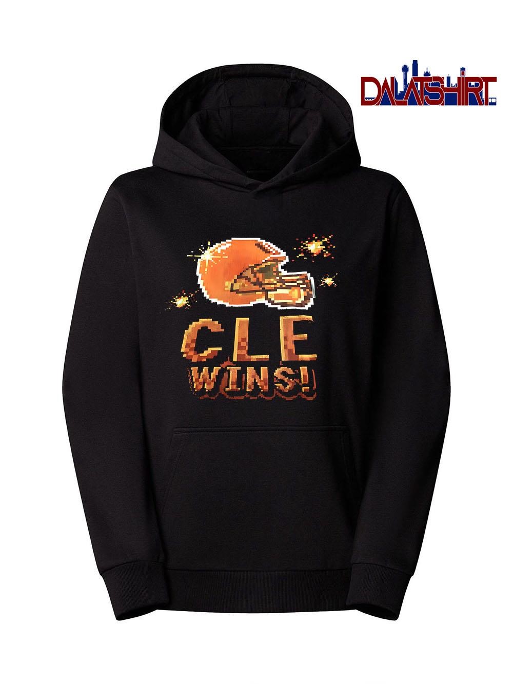 Original Cleveland Browns Helmet CLE Wins hoodie