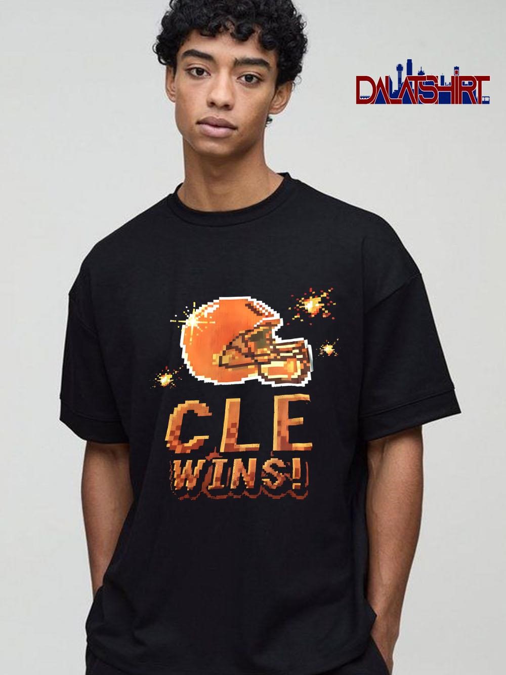 Original Cleveland Browns Helmet CLE Wins shirt
