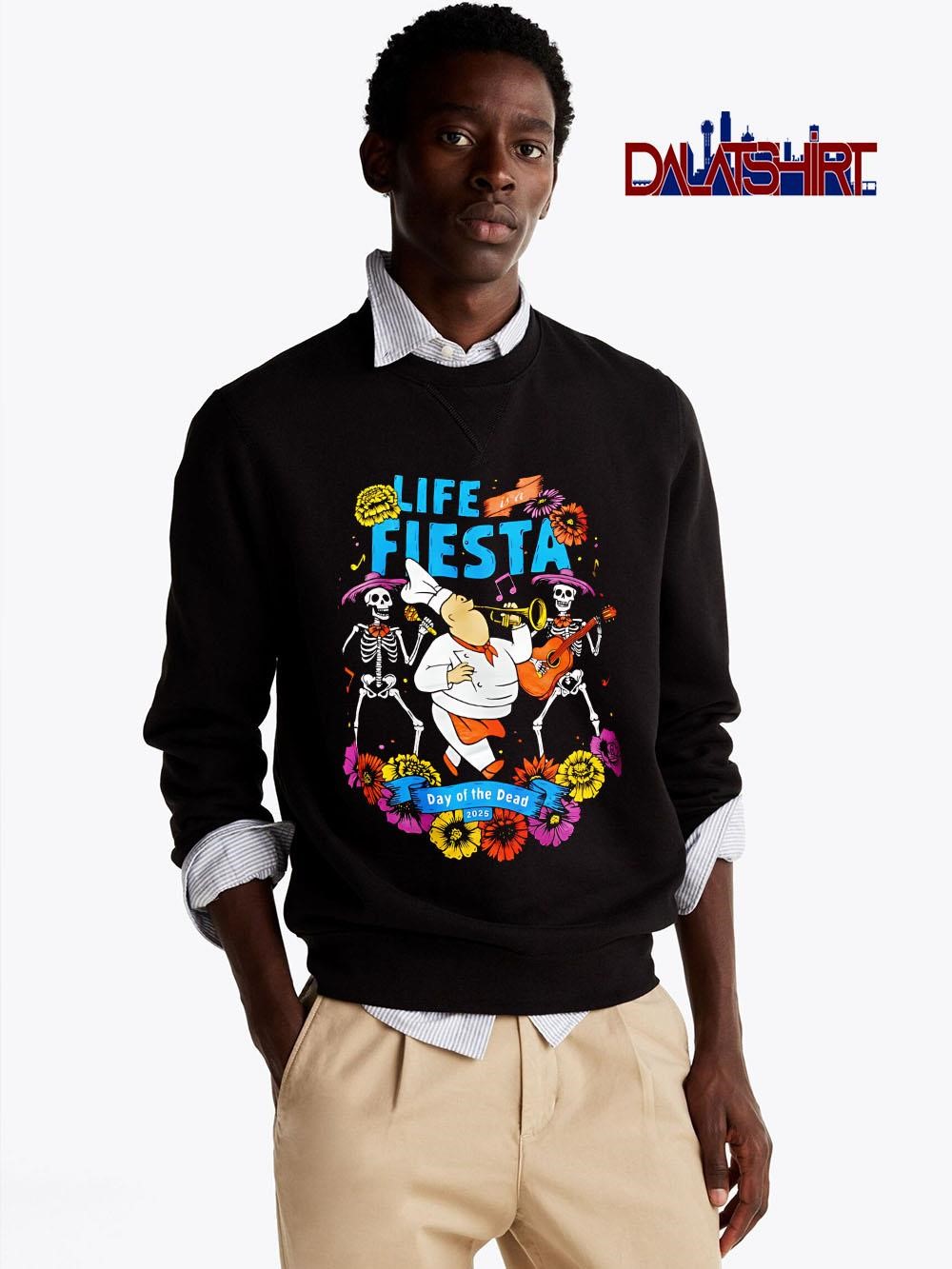 Original Life in Death Festival Day of the Dead 2025 sweater