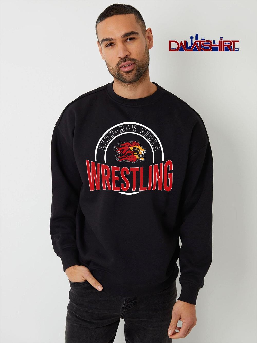 Original Linn-Mar Girls Wrestling 2025-2026 sweater