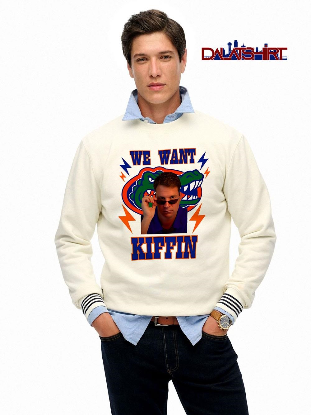 Original We Want Lane Kiffin Gators sweater