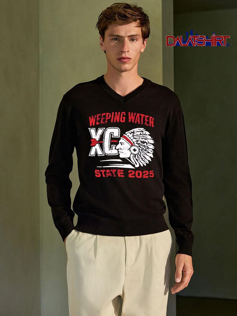 Original Weeping Water Cross Country State 2025 long-sleeve