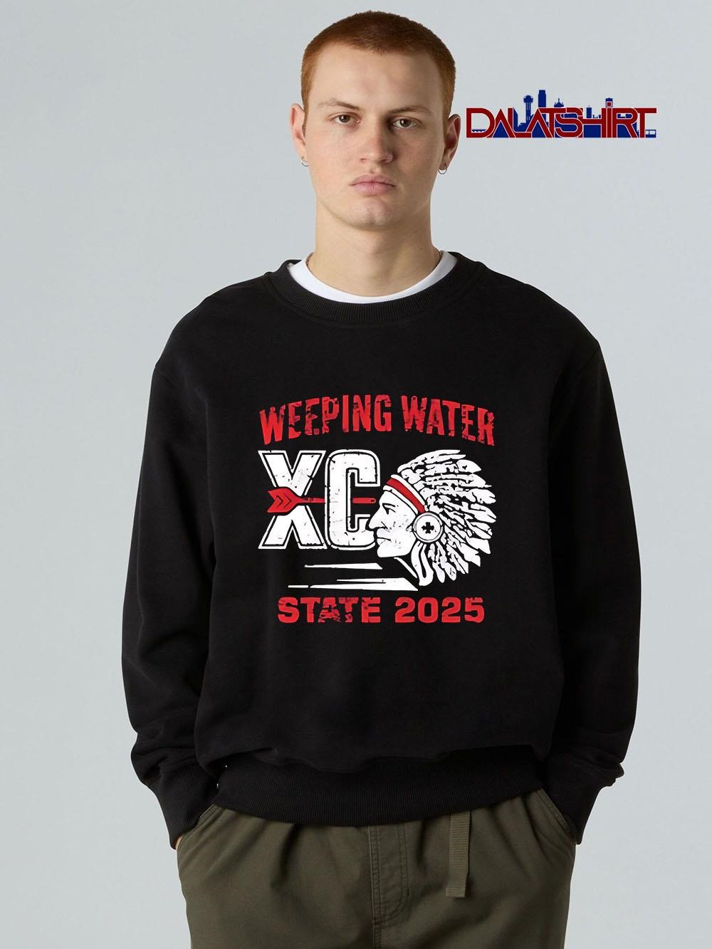 Original Weeping Water Cross Country State 2025 sweater