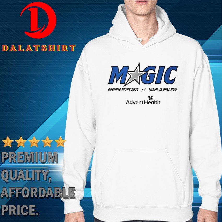 Orlando Magic opening night 2025 x Advent Health T-shirts Hoodie