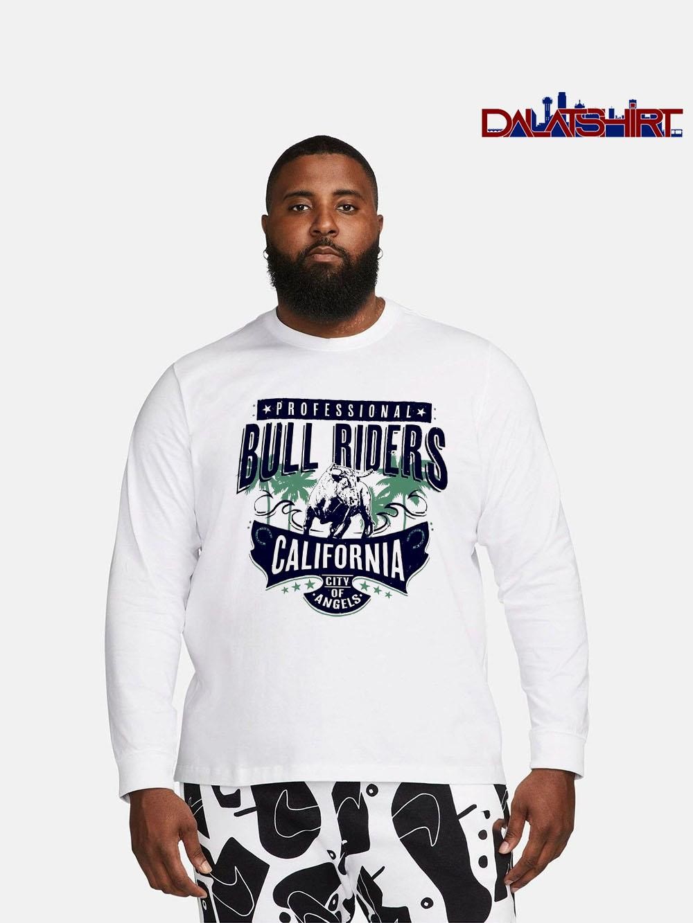 PBR Anaheim Illustration City of Angels vintage long-sleeve