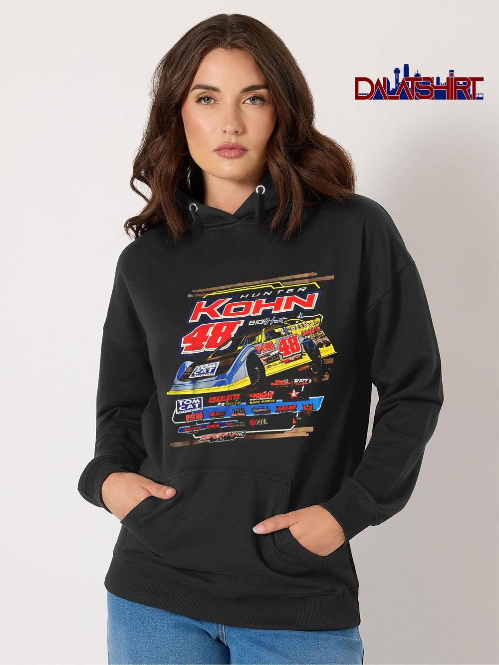 Premium Hunter Kohn Racing 48 Big Hunt hoodie