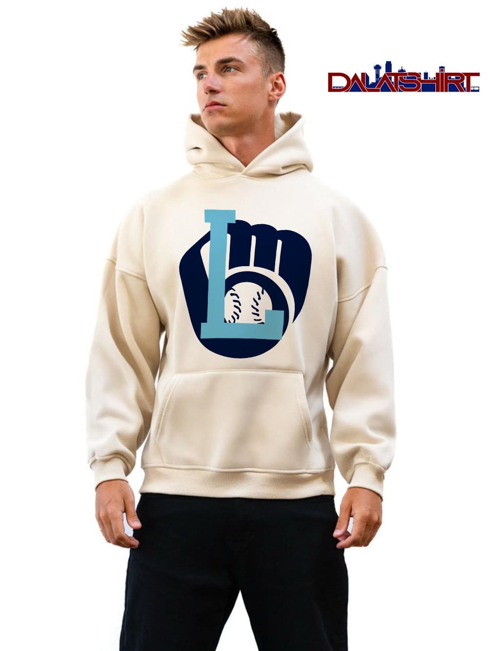 Premium L Milwaukee Brewers Baseball Logo hoodie