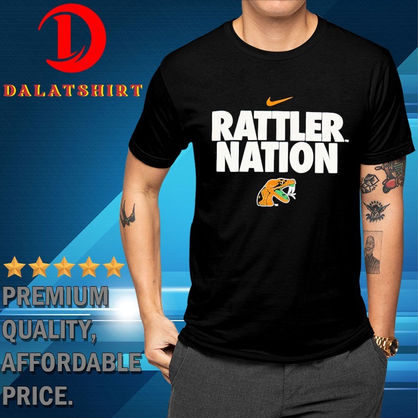 Rattler nation Florida A&M Rattlers T-shirts
