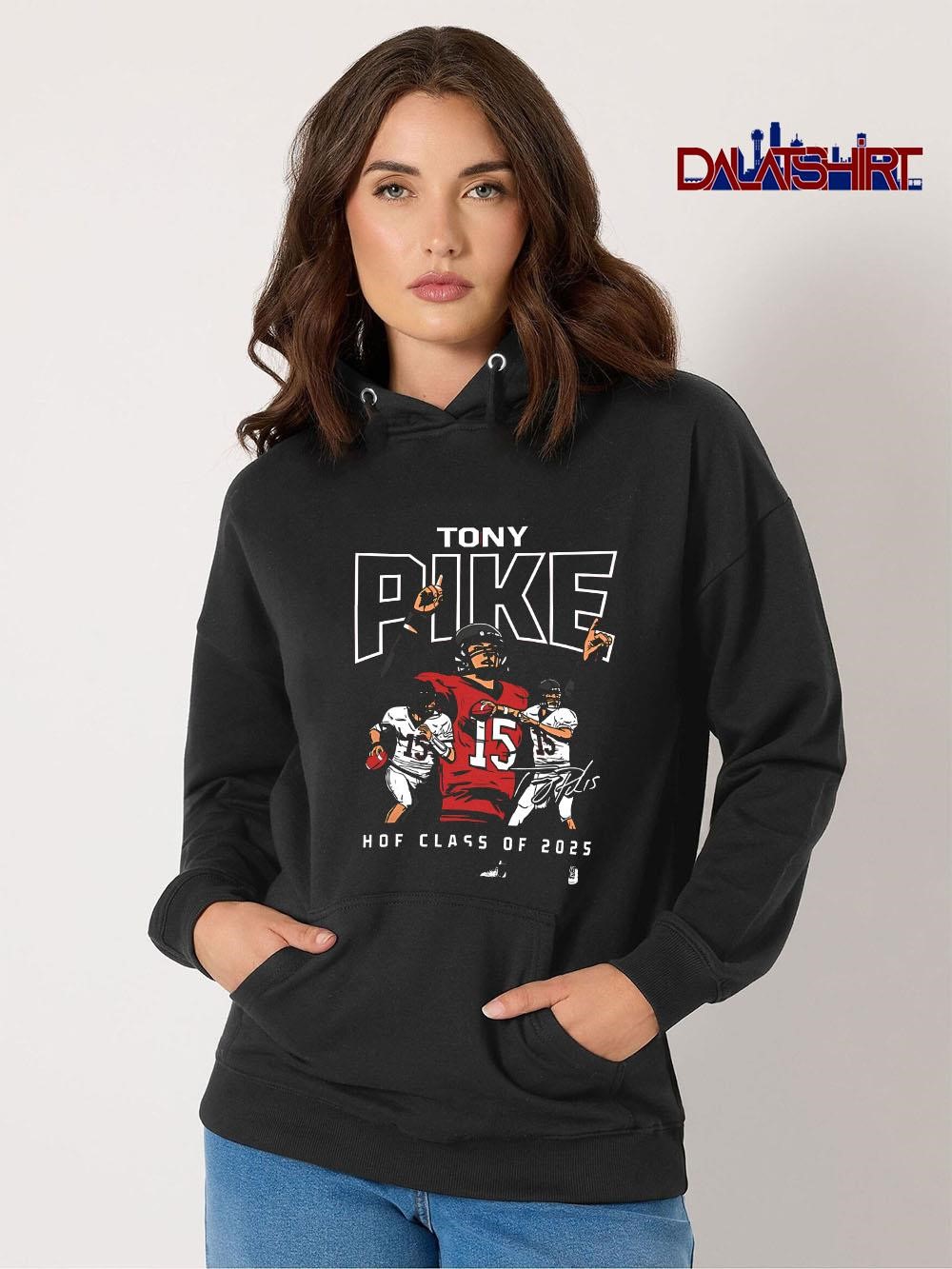 Top Carolina Panthers Tony Pike HOF Class of 2025 hoodie