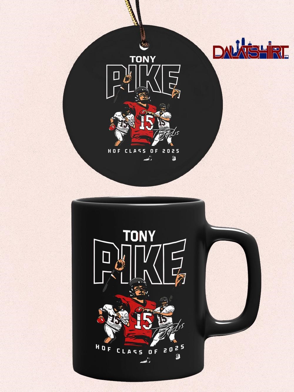 Top Carolina Panthers Tony Pike HOF Class of 2025 mug