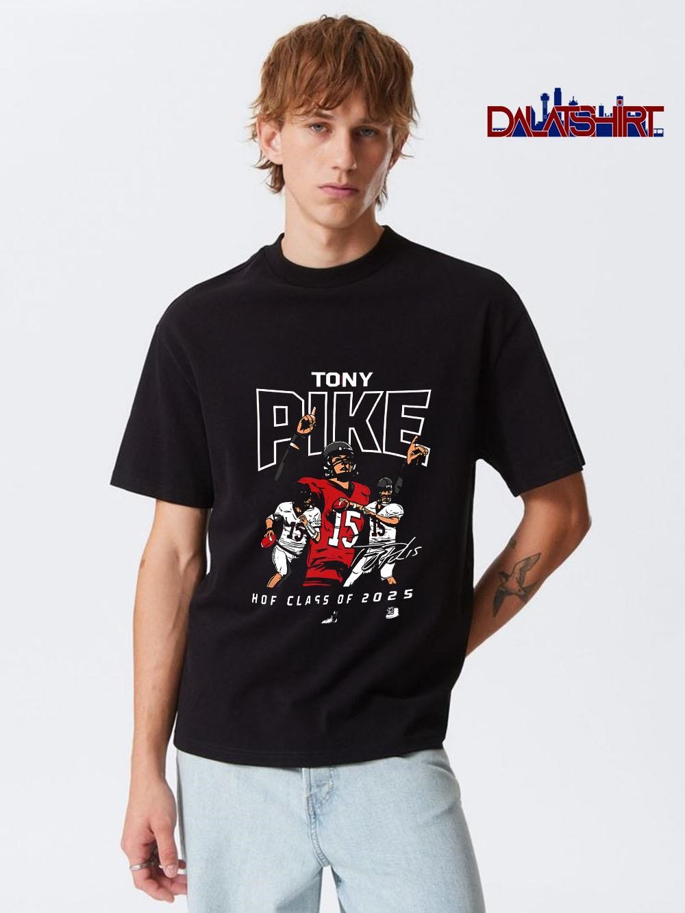Top Carolina Panthers Tony Pike HOF Class of 2025 shirt