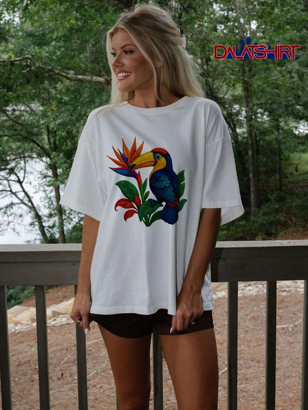 Toucan Paradise pride cute vintage shirt