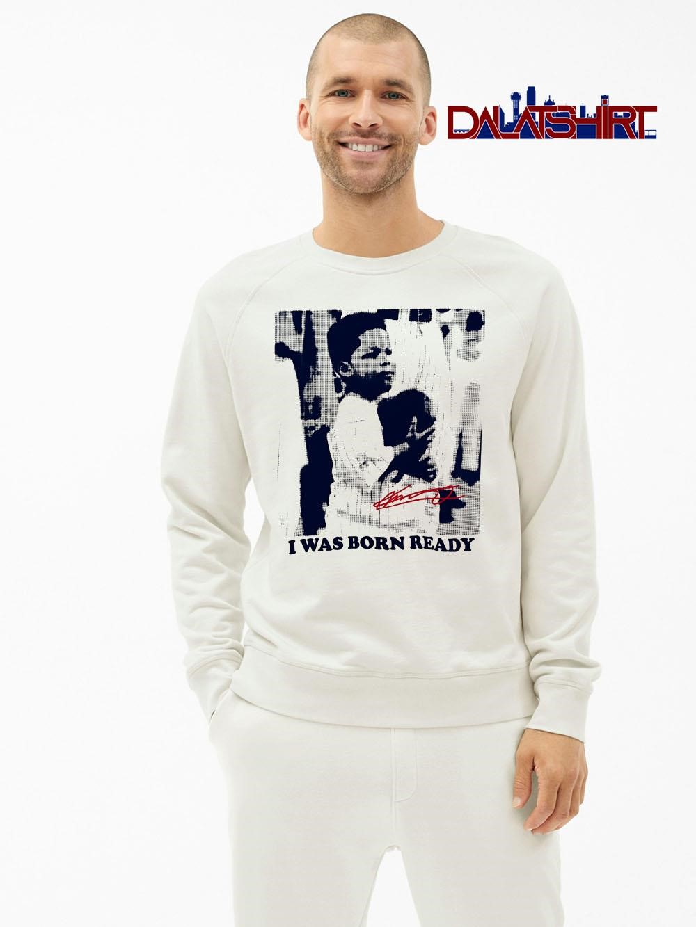 Vladimir Guerrero Jr I Was Born Ready vintage sweater