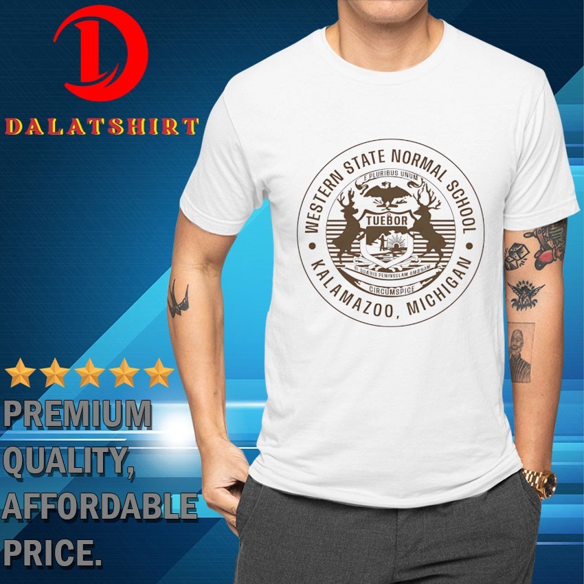Western State Normal School Kalamazoo Michigan logo T-shirts