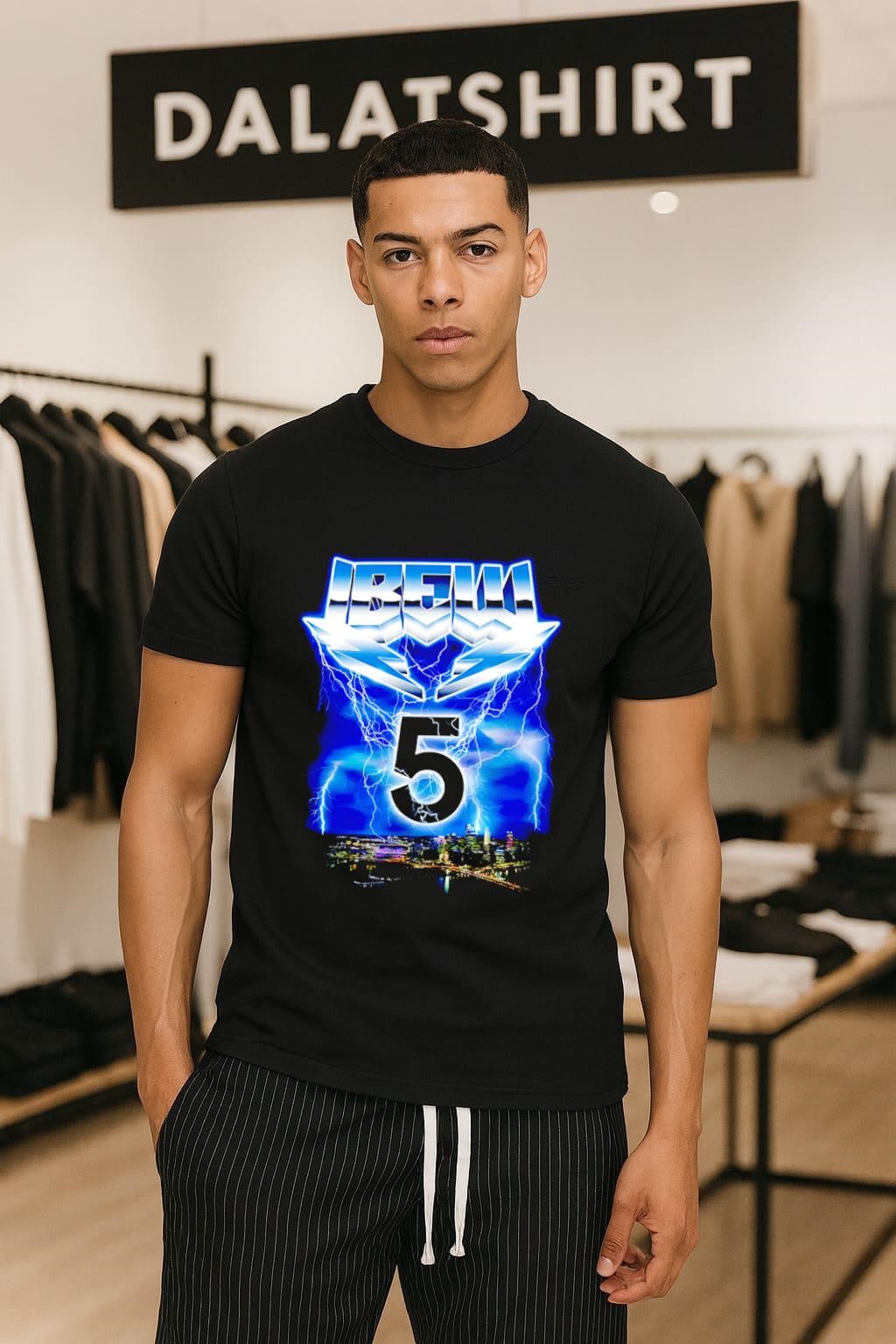 Brave the Storm 5 graphic shirt - Dalatshirt Store Online Shopping