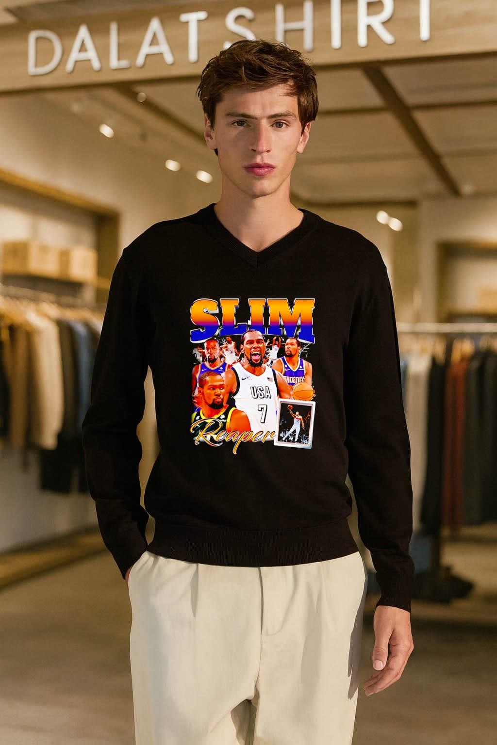 kevin durant slim reaper shirt