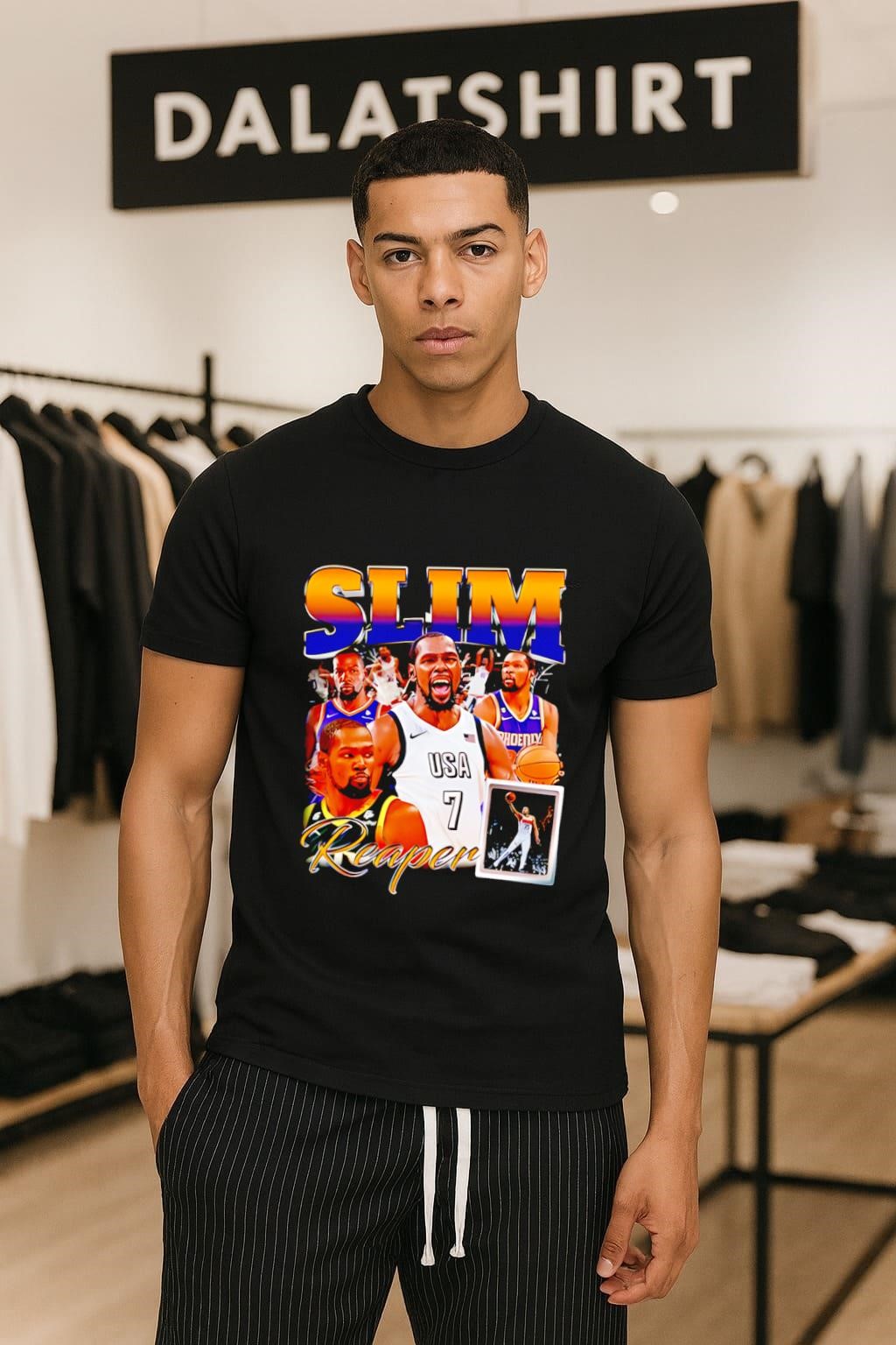 kevin durant slim reaper shirt