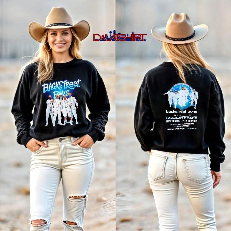 Backstreet Boys into the Millennium 2026 Tour long-sleeve