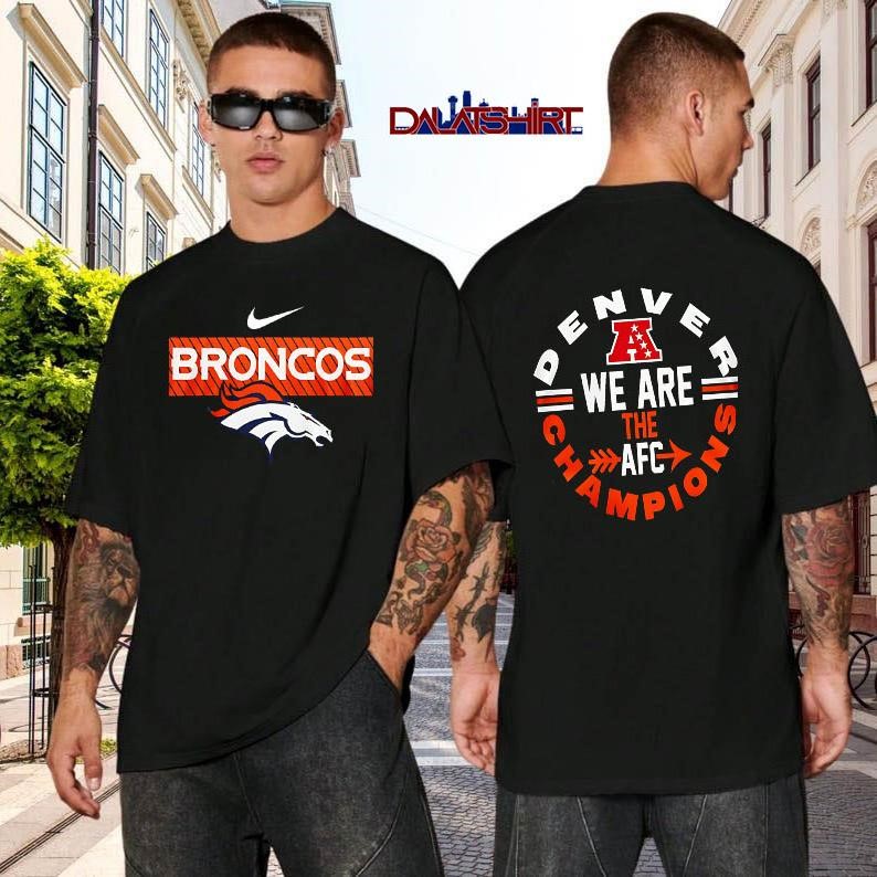 Denver Broncos NFL 2026 Super Bowl We are the NFC Champions black-shirt