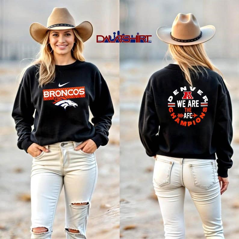 Denver Broncos NFL 2026 Super Bowl We are the NFC Champions long-sleeve