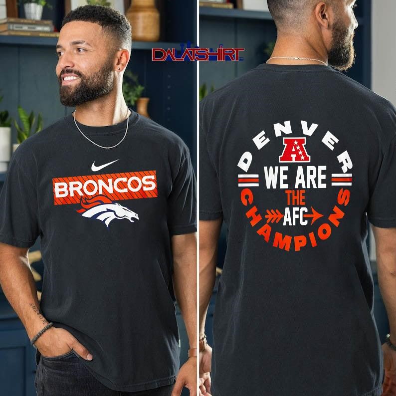 Denver Broncos NFL 2026 Super Bowl We are the NFC Champions t-shirt