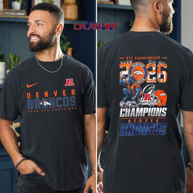 Denver Broncos NFL 2026 Super Bowl t-shirt