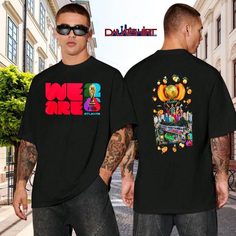 Fifa World Cup 2026 Atlanta black-shirt