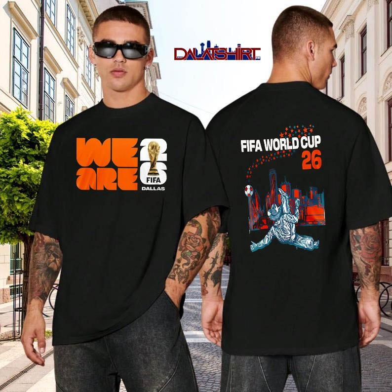 Fifa World Cup 2026 Dallas black-shirt