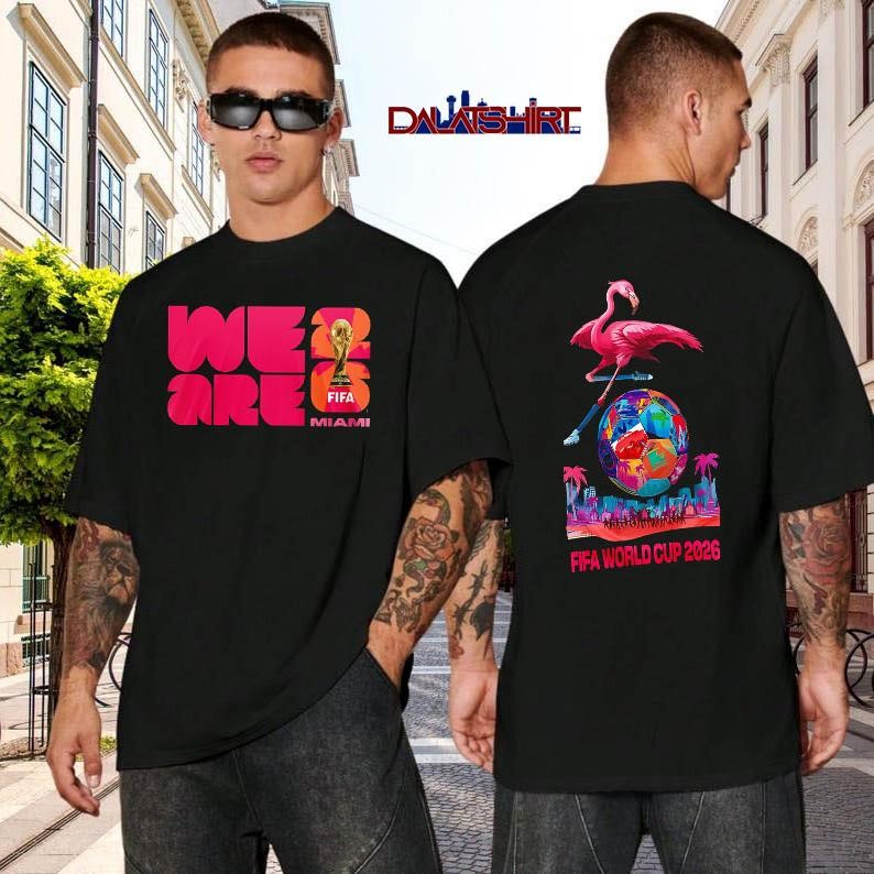 Fifa World Cup 2026 Miami black-shirt