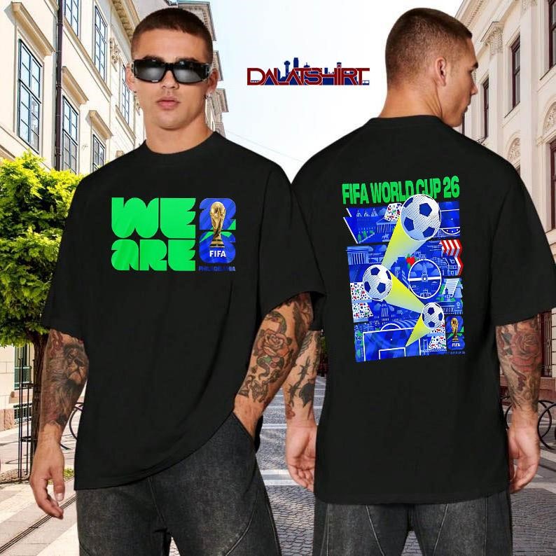 Fifa World Cup 2026 Philadelphia black-shirt