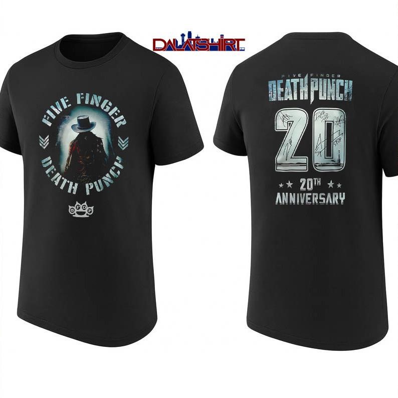 Five Finger Death Punch 20th Anniversary shirt