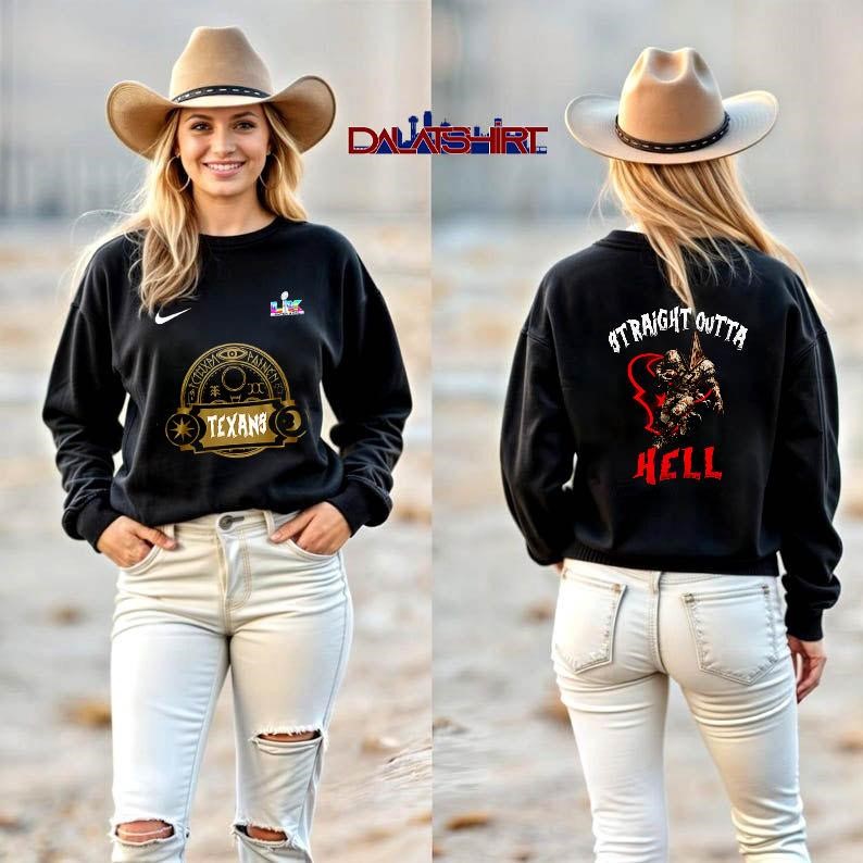 Houston Texans NFL 2026 Super Bowl x Silent Hill long-sleeve