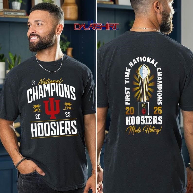 Indiana Hoosiers NCAA 2026 CFP National Champions t-shirt
