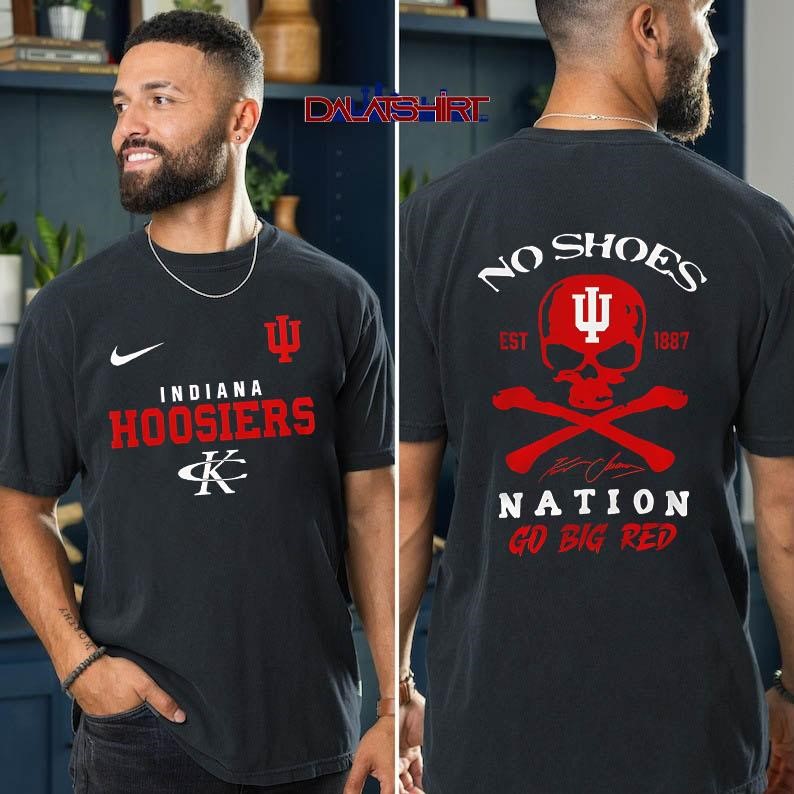 Indiana Hoosiers NCAA No Shoes Nation Go Big Red t-shirt