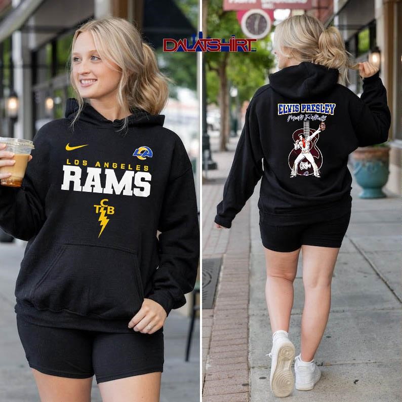 Los Angeles Rams NFL Elvis Presley Fan hoodie