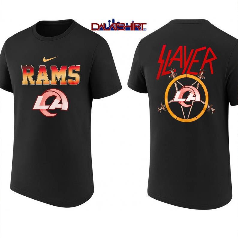 Los Angeles Rams NFL Slayer shirt