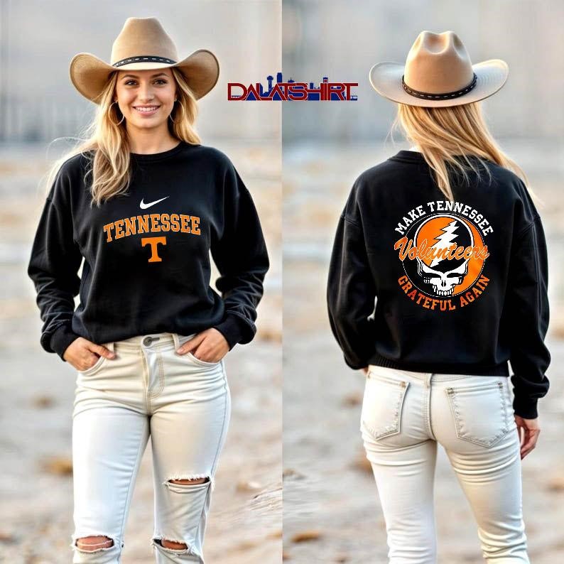 Make Tennessee Volunteers Grateful Again long-sleeve