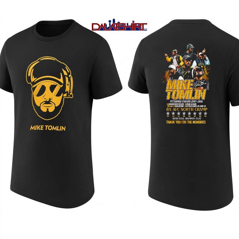 Mike Tomlin NFL Thank You For The Memories shirt