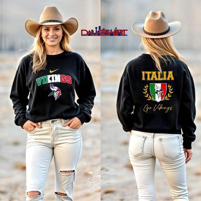 Minnesota Vikings NFL Italia Go Vikings long-sleeve