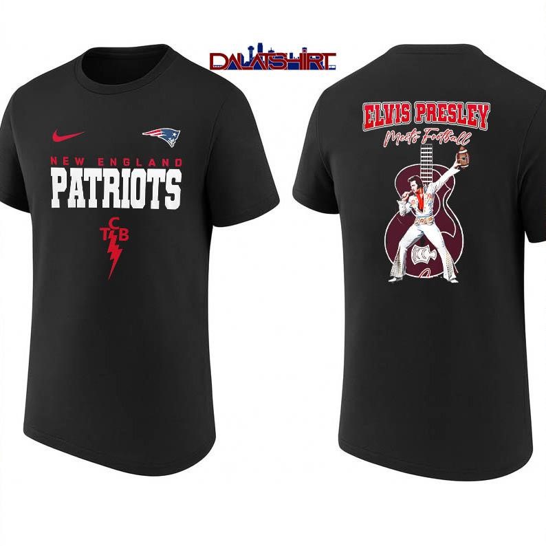 New England Patriots NFL Elvis Presley Fan shirt