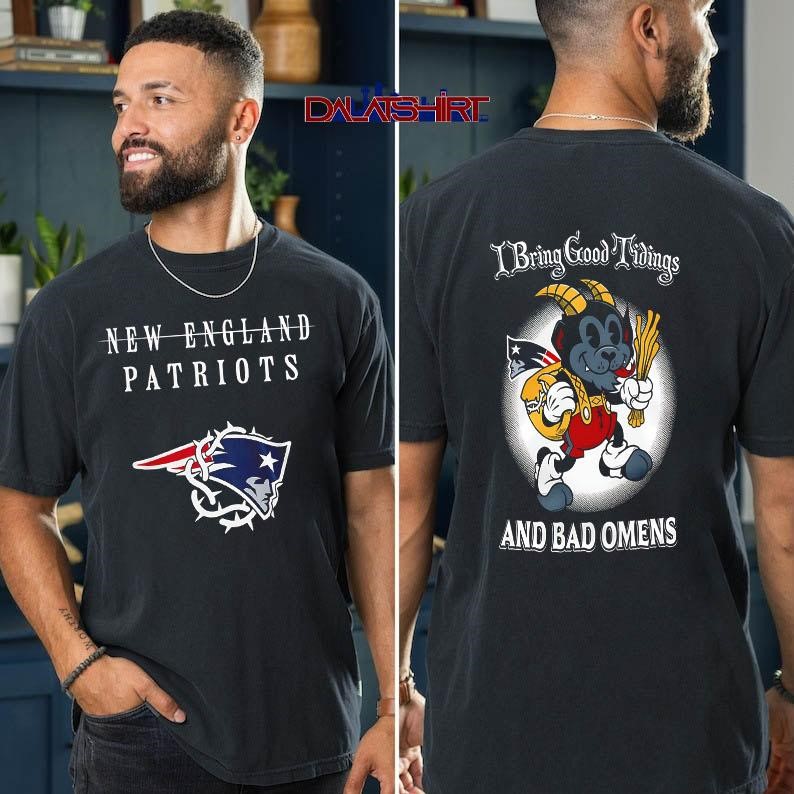 New England Patriots NFL x Bad Omens t-shirt