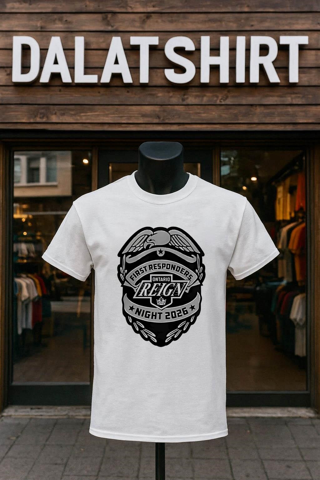 Ontario Reign First Responders Night 2026 Celebrate shirt - Dalatshirt Store Online Shopping in USA