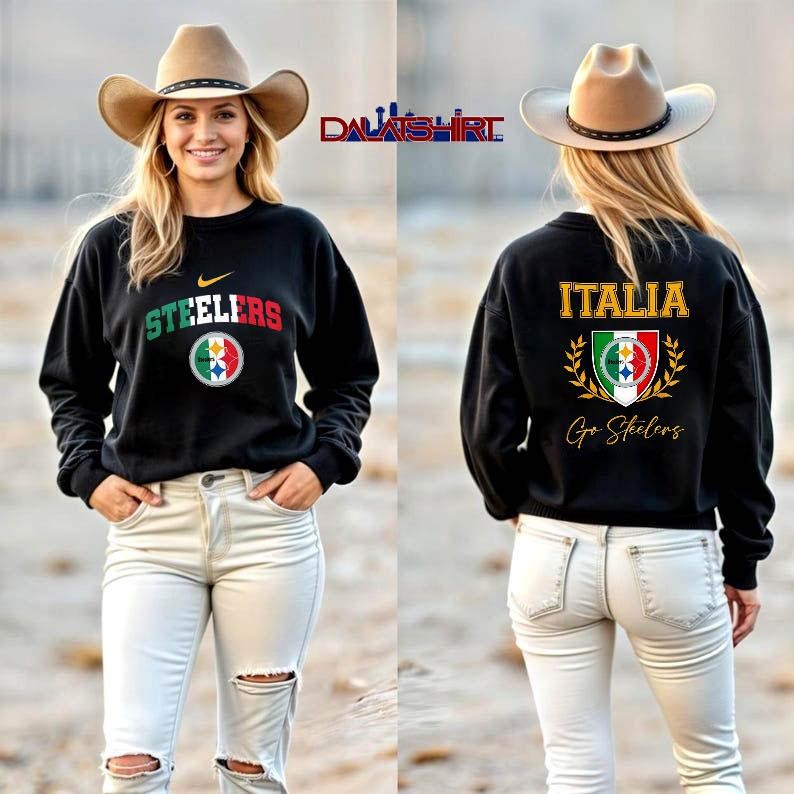 Pittsburgh Steelers NFL Italia Go Steelers long-sleeve