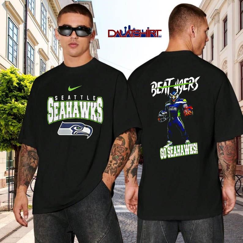Seattle Seahawks Beat 49ers black-shirt